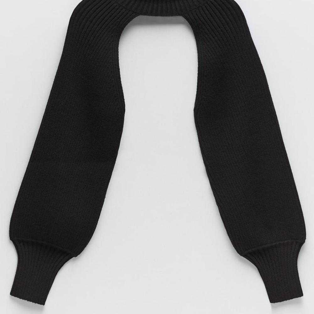 ZARA BNWT Knit Arm Warmer Sweater - Picture 4 of 8